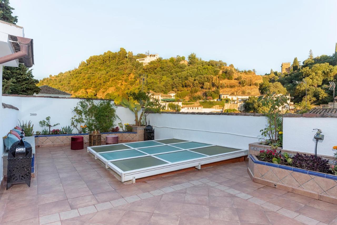 Morayma House Terrace With Views To Alhambra Villa Granada Exterior foto